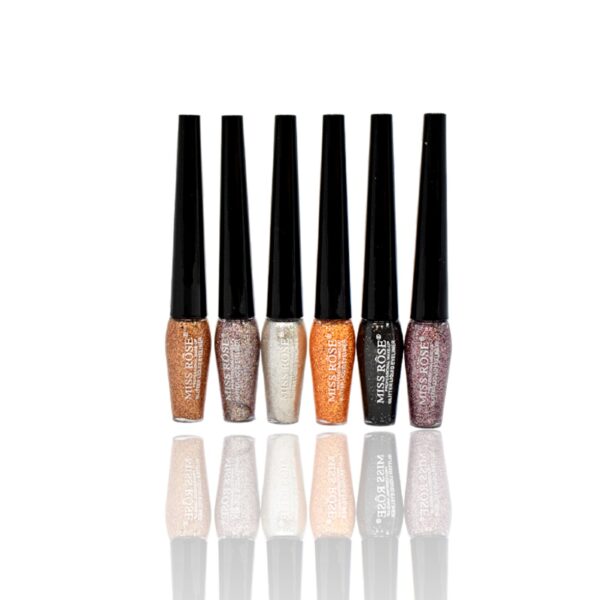 Delineador para ojos con glitter Miss Rose LOTE 1 - Imagen 2