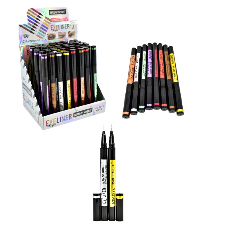 Delineador de ojos colores metálicos 24H Iman Of Noble