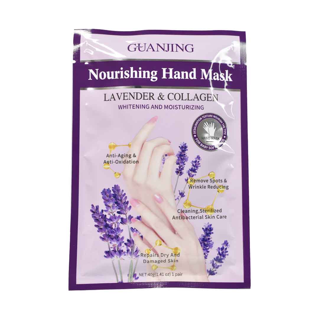 Mascarilla de mano guanjing morada