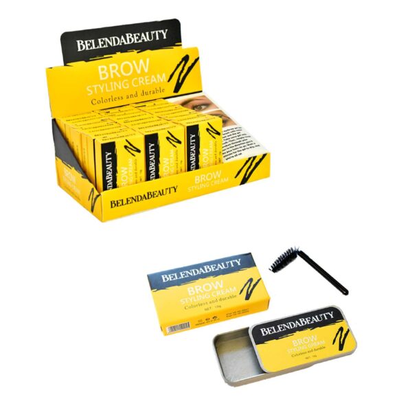 Jabón para cejas belenda beauty caja amarilla
