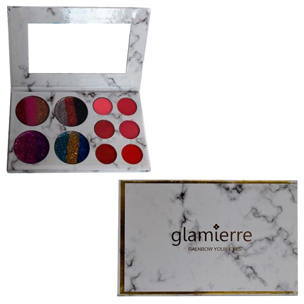 Paleta de sombras Glamierre Ralnbow your eyes