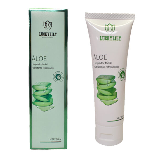Limpiador facial de aloe vera Lucky Lily 80ML