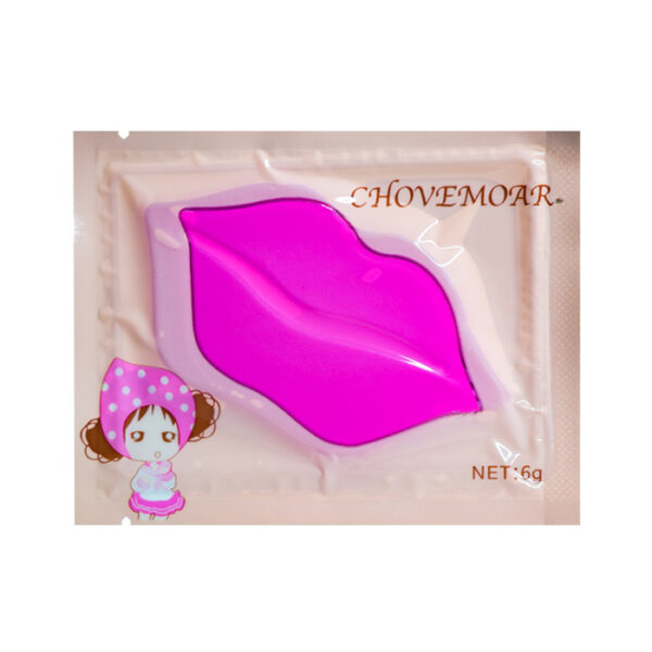 Colágeno para labios empaque rosado Chovemoar