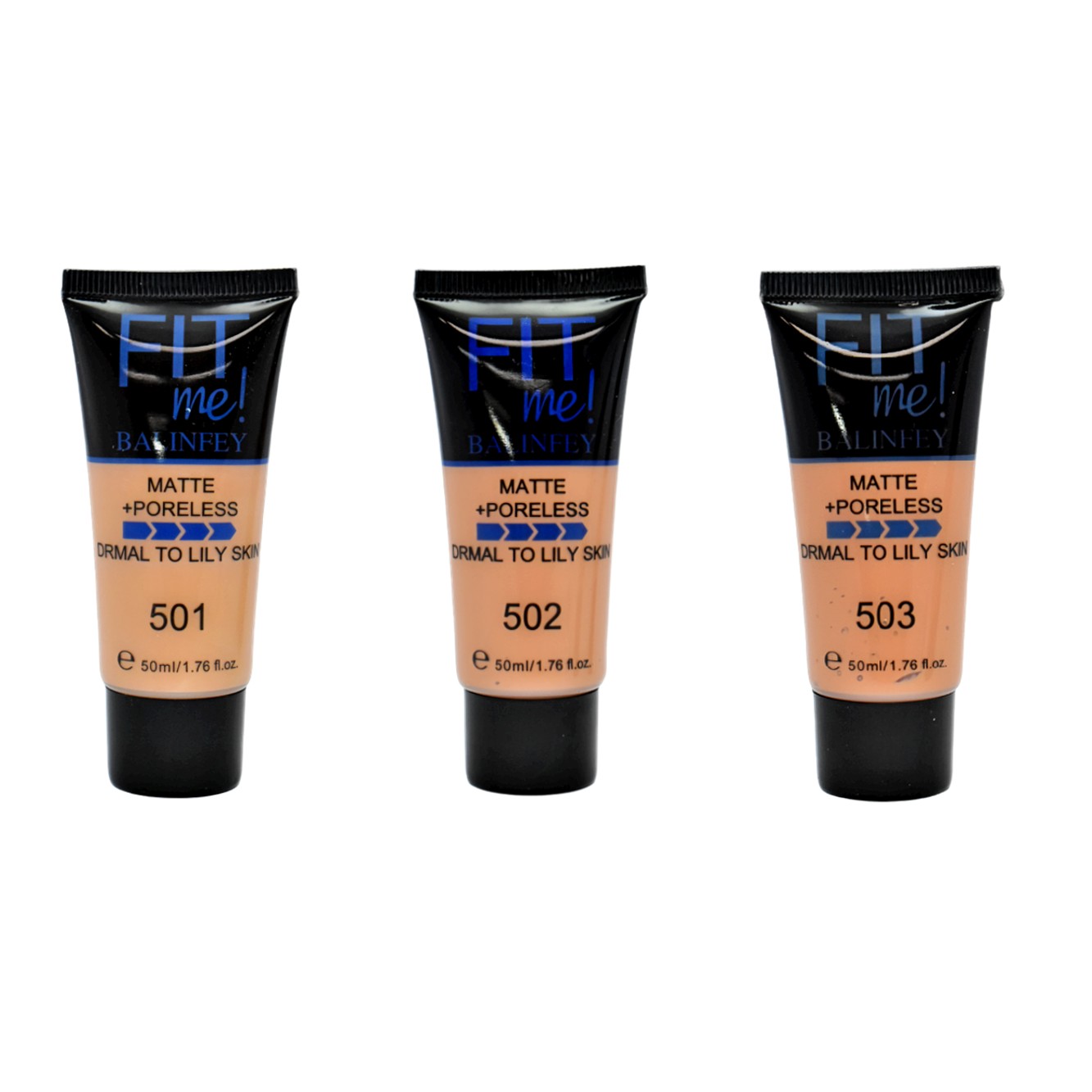 Base para rostro matte poreless Fit me! Balinfey - Imagen 2