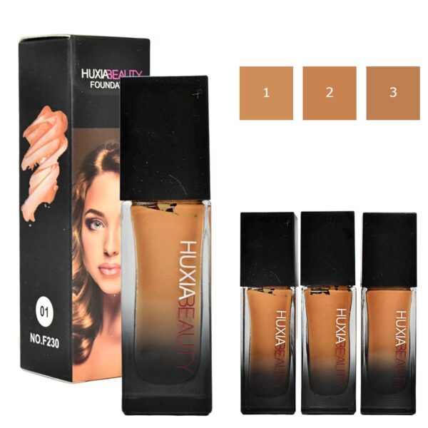 Base para rostro presentación cuadrada HuxiaBeauty Tono Surtido