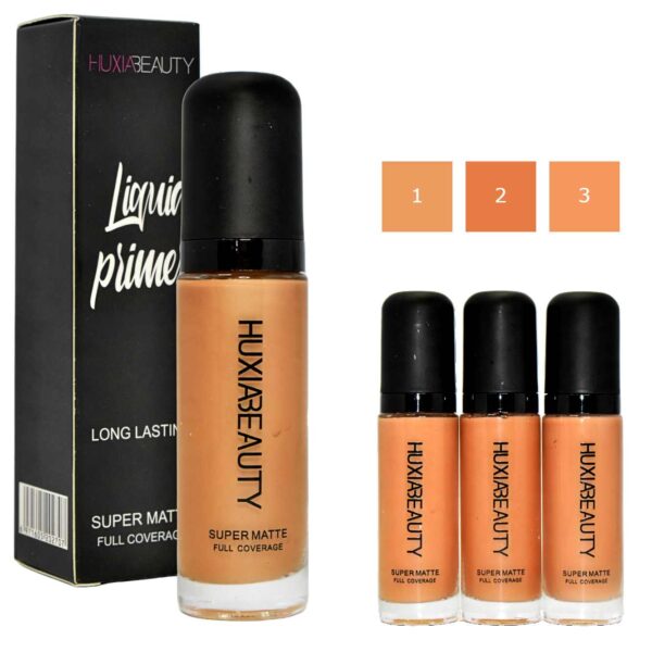 Base para rostro Liquid primer super matte HuxiaBeauty tono surtido