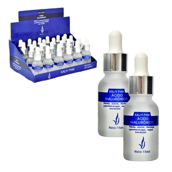 Suero facial de acido hialurónico Kaliy Pink 15ML