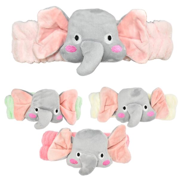 Banda para el cabello con diseño de elefante