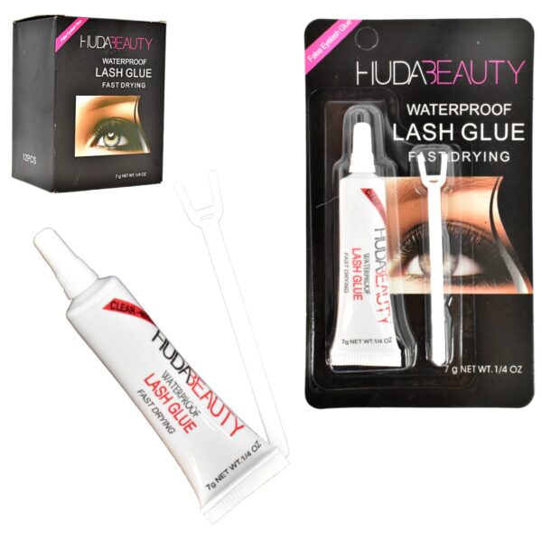 Pegamento para pestañas Surtido HUDABEAUTY waterproof - Imagen 2