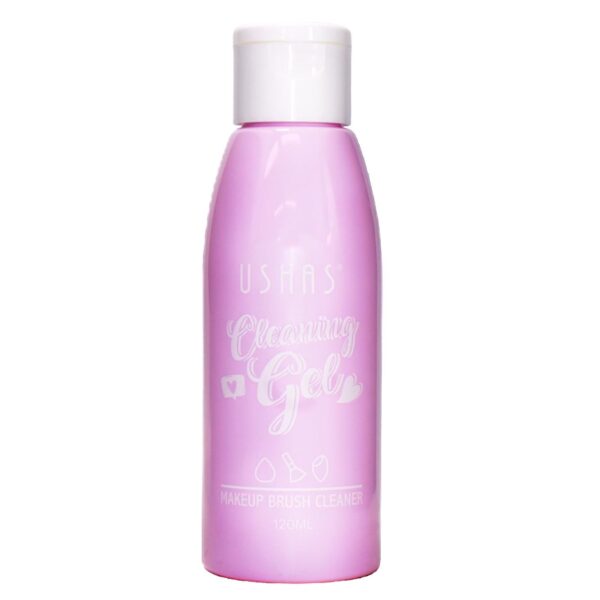 Limpiador de brochas Ushas liquido y gel 120ml