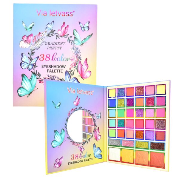 Sombras de 38 colores Via letvass Gradient Pretty
