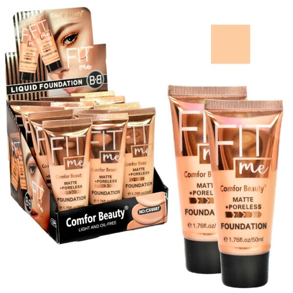 BASES PARA ROSTRO EFECTO MATTE SURTIDAS - Imagen 3