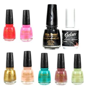 Duo De Esmalte Y Gelish Mia Secret Para Uñas Tono Surtido