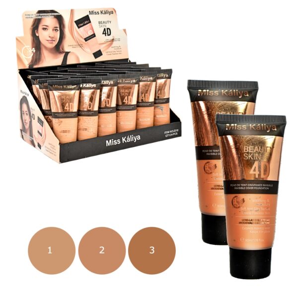 BASES PARA ROSTRO EFECTO MATTE SURTIDAS