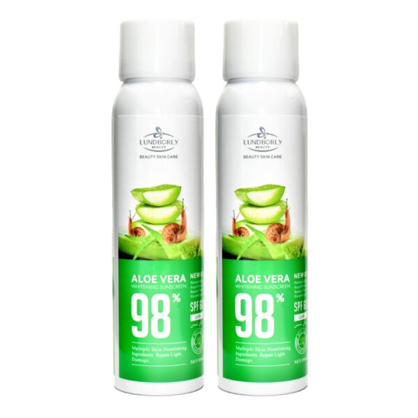 Protector Solar En Spray Lundborly De Aloe Vera 180Ml