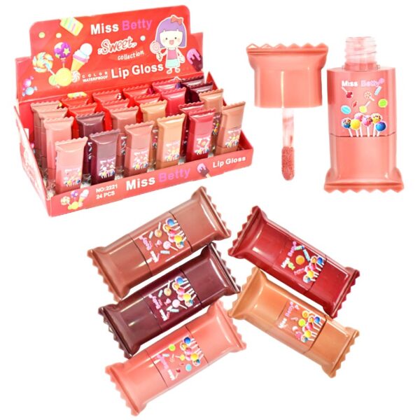 Labial Liquido Matte Miss Betty Presentacion De Dulce
