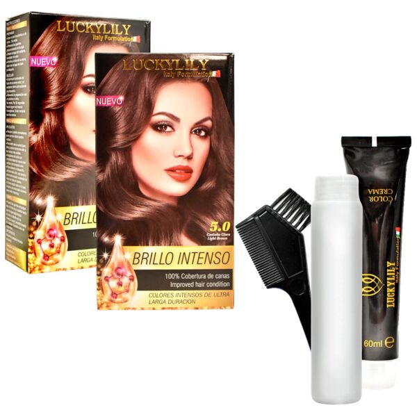 Tinte Para Cabello Lucky Lily Tonalidades Surtidas - Imagen 2