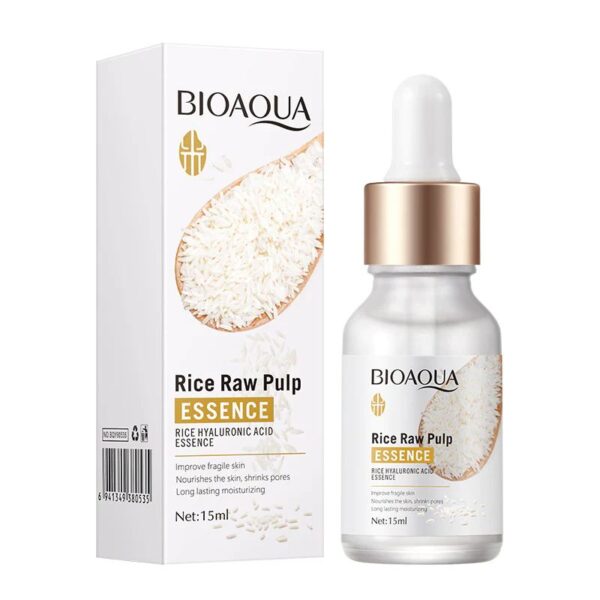 Suero facial de arroz Bioaqua 15 ml LOTE1