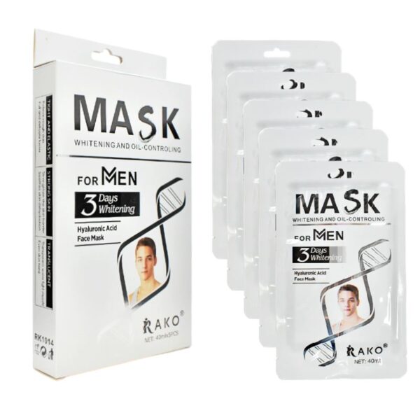 Paquete De 5 Mascarillas Faciales Rako Surtidas - Imagen 2