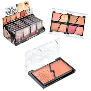 Duo De Contorno Matte Con Glitter Luckylily