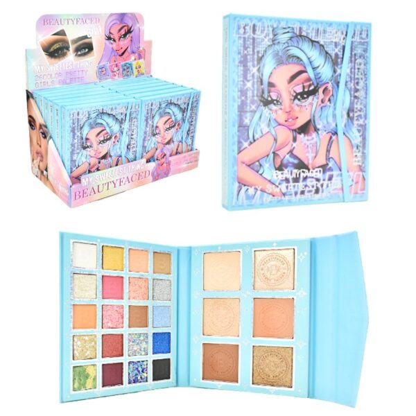 Sombra Beauty Faced  26 Colores Presentacion Surtida - Imagen 2