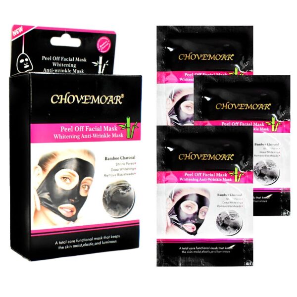 Mascarilla Chovemoar Para Puntos Negros De Carbon Surtidas En Caja 10Pcs LOTE2 - Imagen 2