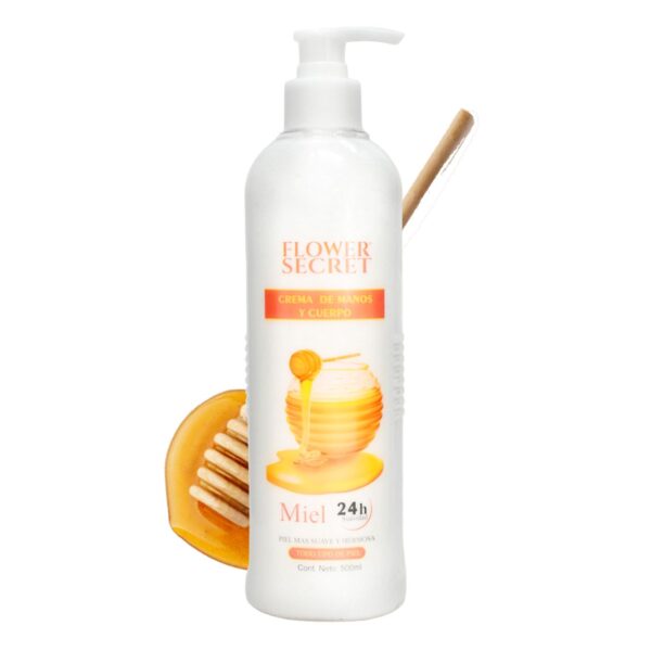 Crema De Mano Y Cuerpo Flower Secret De 500Ml LOTE 1