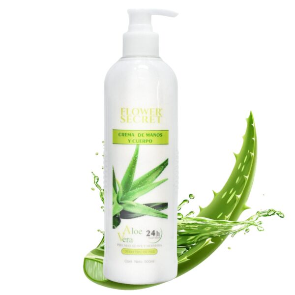 Crema De Mano Y Cuerpo Flower Secret De 500Ml LOTE 1 - Imagen 2