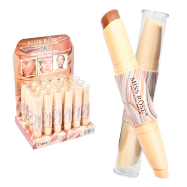 Corrector 2 en 1 con Contorno de Ojos Miss Rose