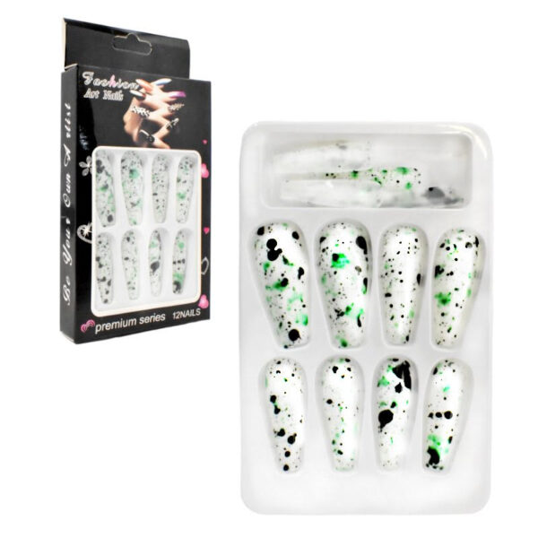 Uñas Press On Nails 12pcs LOTE2 - Imagen 8