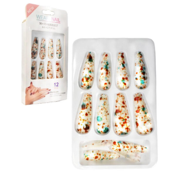 Uñas Press On Nails 12pcs LOTE2 - Imagen 7