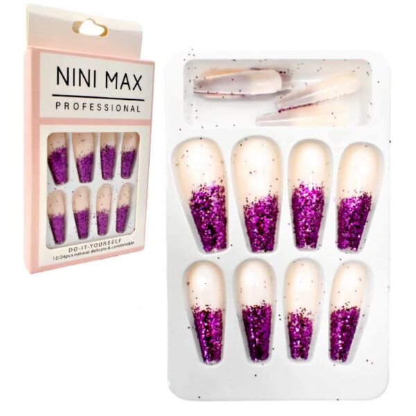 Uñas Press On Nails 12pcs LOTE2 - Imagen 6