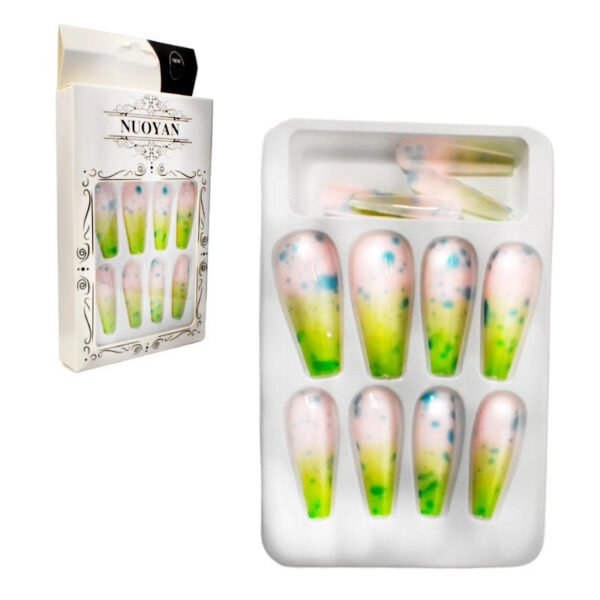 Uñas Press On Nails 12pcs LOTE2 - Imagen 2