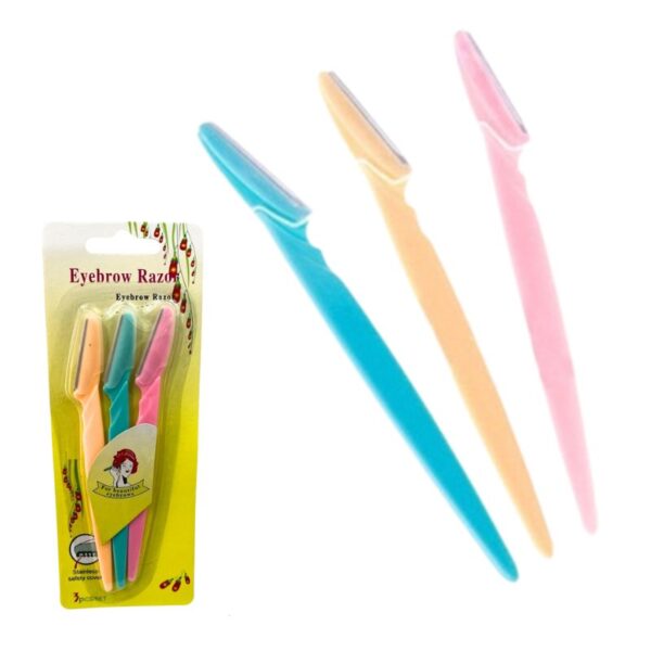 Set De Perfiladora Eyebrow Razor 3Pcs LOTE2