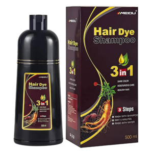 Shampo con tinte cafe 3 en 1 HIMEIDU 500ml