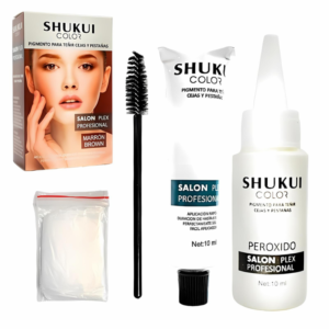 Pigmento para teñir cejas y pestañas SHUKUI Colores Surtidos
