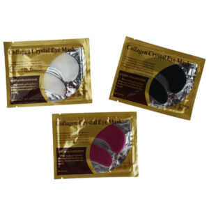 Parche para ojera Crystal Eye Mask empaque dorado colores surtidos