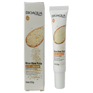 Cremas Bioaqua Para Ojeras Con Extracto De Arroz 20G Caja Blanca Lote 1